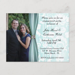 Photo engagement party Invitation