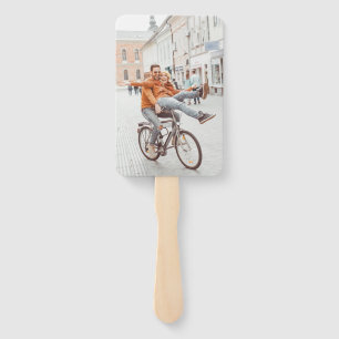 Photo Engagement Wedding Graduation Party Hand Fan