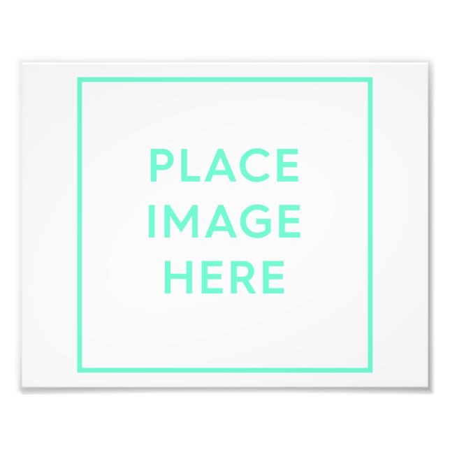 Photo Enlargement Print - 10" x 8" (Front)