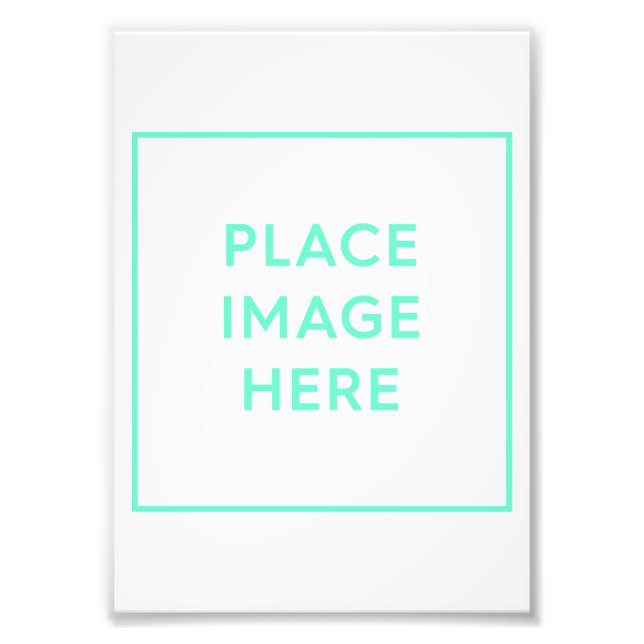 Photo Enlargement Print - 5" x 7" (Front)