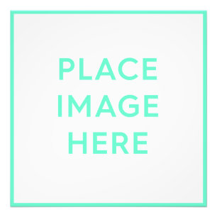 Photo Enlargement Square Poster - 24" x 24"