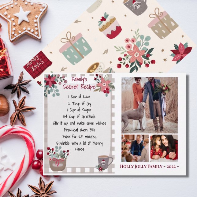  Photo Family Collage Country Christmas Card (Creator Uploaded)
