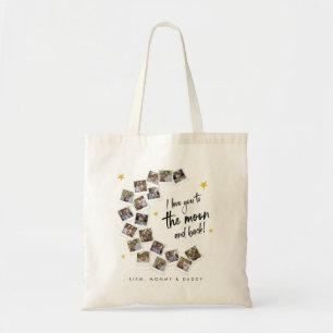 Photo Family Collage Tote Bag