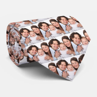 Photo Family Template Tie