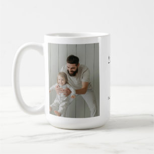 Photo Father’s Day Gift with Kids’ Names –  Coffee Mug