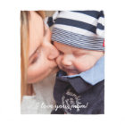 Photo Fleece Blankets Unique Gifts For Mum