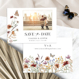 Photo Floral Save The Date