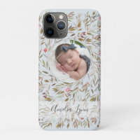 Photo Floral Wreath Personalised Photo