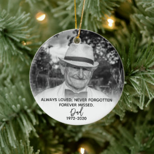 Photo for Loss Of Dad Memorial Ornament