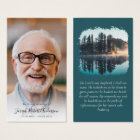 Photo Forest Memorial Prayer Card