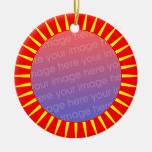 Photo Frame 03 Ceramic Ornament