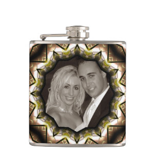 Photo Frame 11 Wrapped Flask
