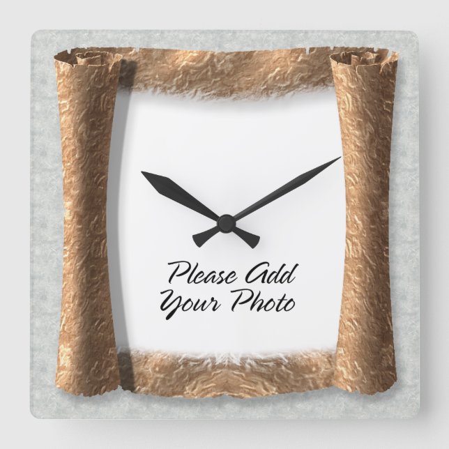 Photo Frame 7 Wall Clock (Front)