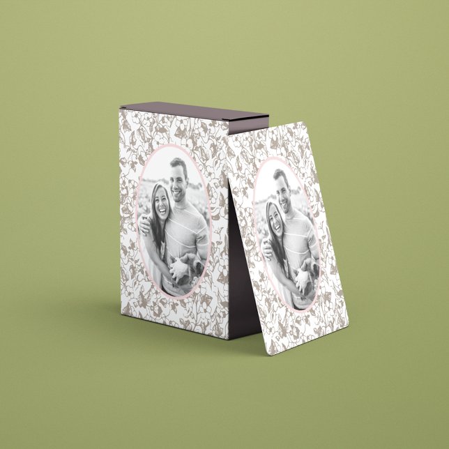 Photo Frame of Flowers Playing Cards (Creator Uploaded)