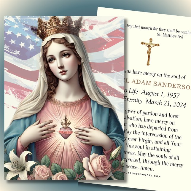 Photo Funeral Memorial Sympathy American Flag (Creator Uploaded)