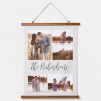 Photo Gallery of Five With Caption Wall Tapestry