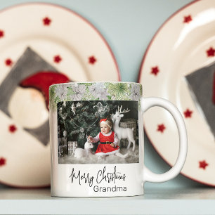 Photo Gift Christmas Holiday Grandma Grandparent Coffee Mug