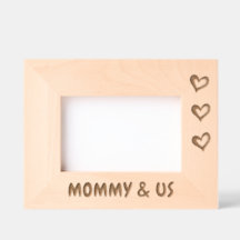 Photo Gift For Mum, Mummy & Us Picture Frame, 