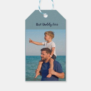Photo Gifts for Dad Sticker Gift Tags