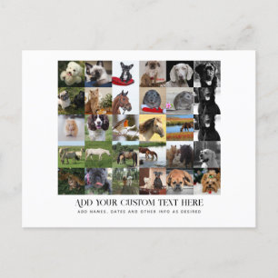 PHOTO GIFTS MOM DAD GRANDPA GRANDMA PETS FRIENDS   INVITATION POSTCARD