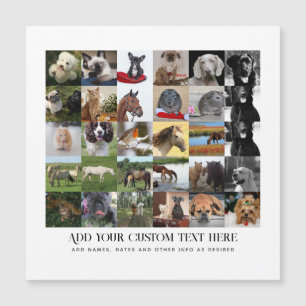 PHOTO GIFTS MOM DAD GRANDPA GRANDMA PETS FRIENDS   MAGNETIC INVITATION