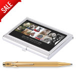 PHOTO GIFTS TEMPLATES FAMILY FRIENDS PETS CUSTOM   BUSINESS CARD HOLDER<br><div class="desc">Lovely photo collage and keepsake gift for friends, family, colleagues. Can be transferred to other gift types. View the collection to see what other great gift options already feature this design*** You can gift to parents, mum, dad, brother, sister, niece, nephew, Godparents, Godmother, Godfather, cousin, coworker, colleague, boss, grandparents, grandma,...</div>