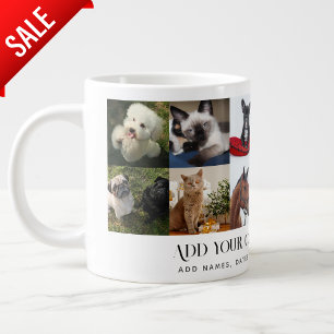 PHOTO GIFTS TEMPLATES FAMILY FRIENDS PETS CUSTOM   LARGE COFFEE MUG