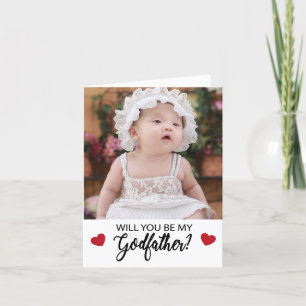 Photo Godfather Proposal Card