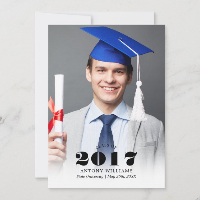 Photo Graduation Announcements (Front)
