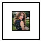 Photo Graduation Autograph Black Border