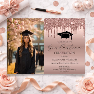 Photo Graduation Celebration Invitation