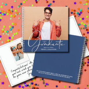 Photo Graduation Guest Book Keepsake
