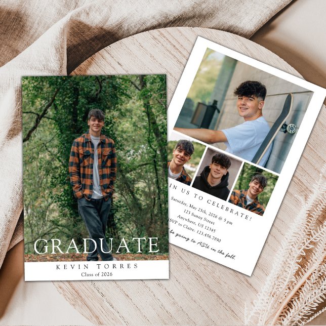 Photo Graduation Invitation (Creator Uploaded)