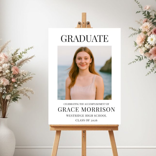 Photo Graduation Modern Graduate  Poster (Creator Uploaded)