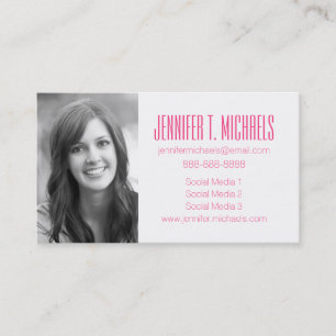Photo Graduation Moroccan Motifs Calling Card