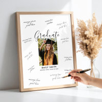 Photo Graduation Party Guest Signature