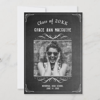 Photo Graduation Party Invitation