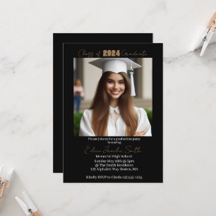 Photo Graduation party Invitation - Announcement