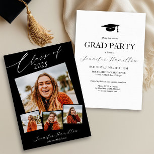 Photo Graduation Party Invite Announcement 