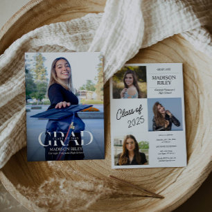 Photo Graduation Party Invite Announcement