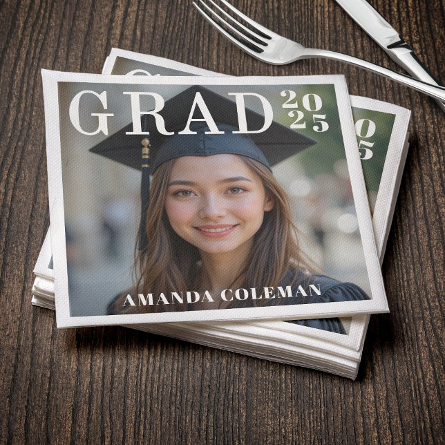 Photo Graduation Party Napkin (Photo Graduation Party Napkins
)