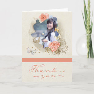 Photo Graduation Thank You Card