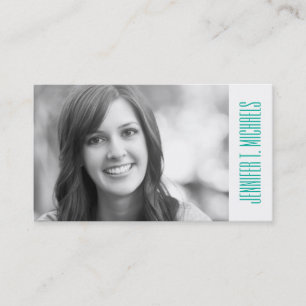 Photo Graduation   Triangles Pattern Calling Card