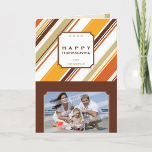 PHOTO GREETING CARD :: season striped AP4