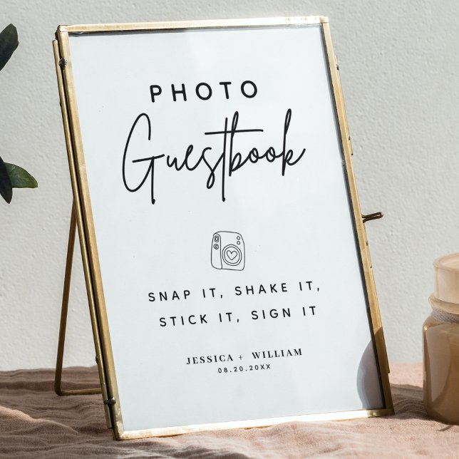 Photo Guestbook Snap It Shake it Stick It Sign it  (Creator Uploaded)