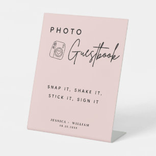 Photo Guestbook Snap It Shake it Stick It Sign it