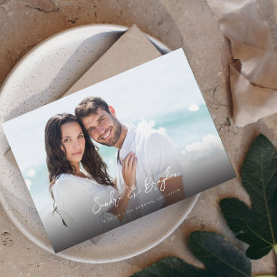 Photo H MOD Chic 8 Save the Date Invitation