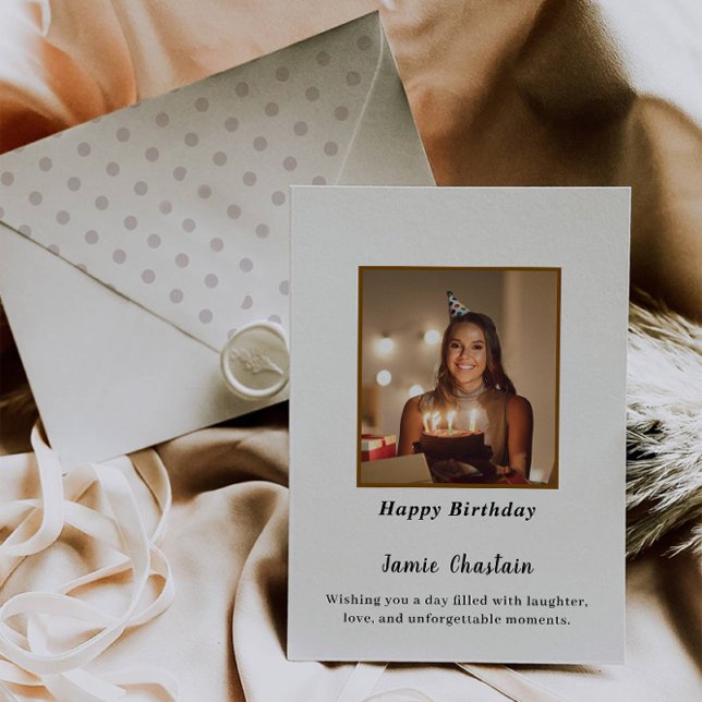 Photo Happy Birthday Card (Photo Happy Birthday Card)