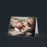 Photo Happy Birthday Daddy - Greeting Card<br><div class="desc">Photo Happy Birthday Daddy - Greeting Card</div>