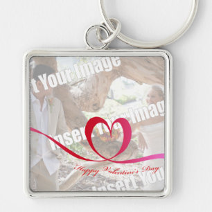 Photo Happy Valentine's Day Key Ring